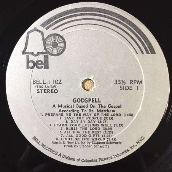 Godspell - (Original Musical) Vinyl LP - Picture 4 of 5